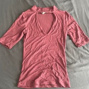 Burnt Orange short sleeved top